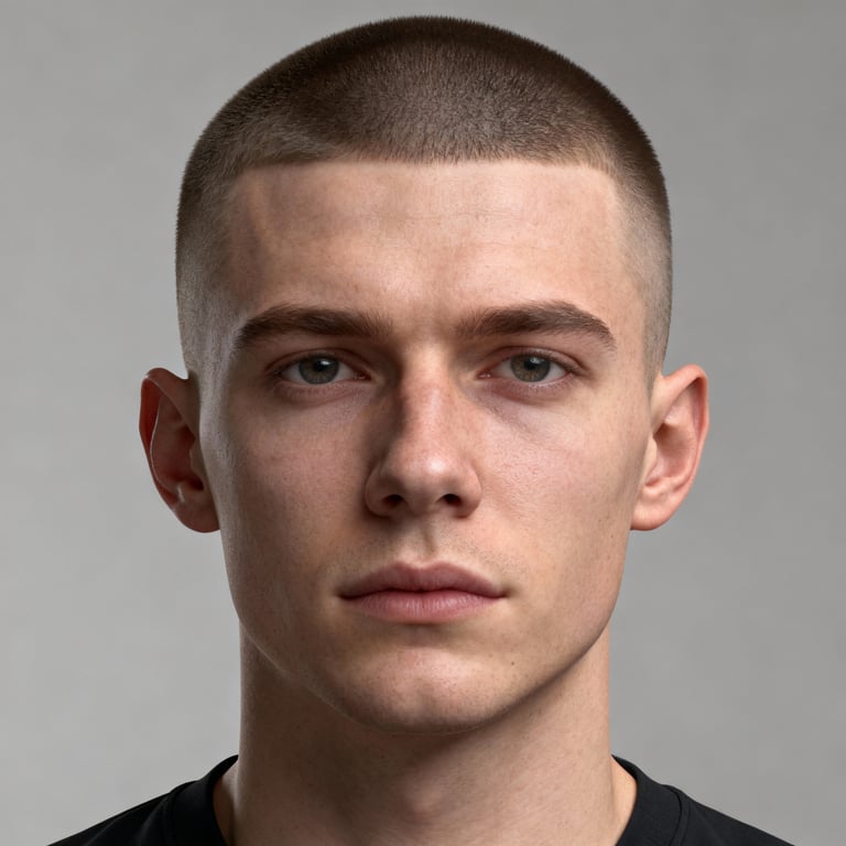 Buzz Cut hairstyle examples