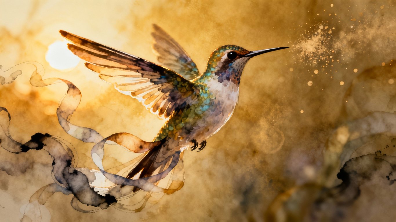 Text prompts to art - Feature illustration