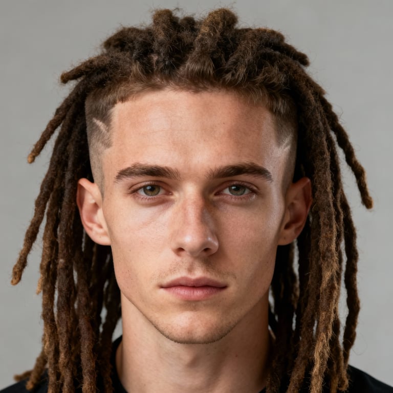 Locs style example