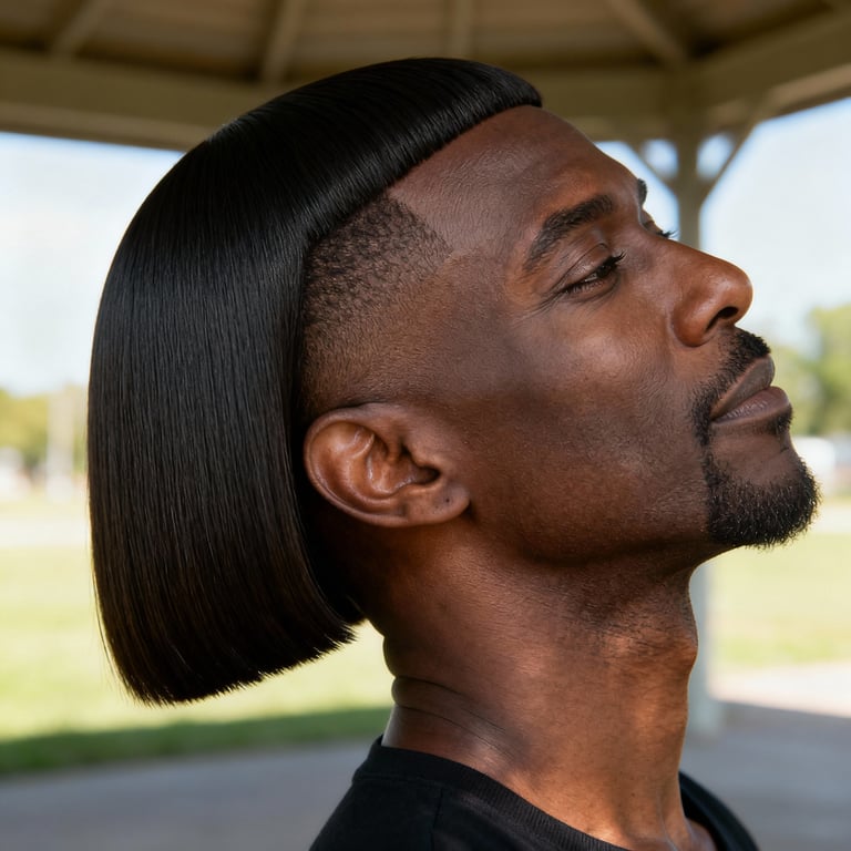 extremely thin hair low maintenance bob hairstyles for fine hair on straight hair, low version.