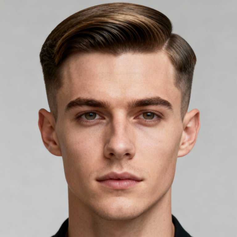 Ivy League hairstyle examples