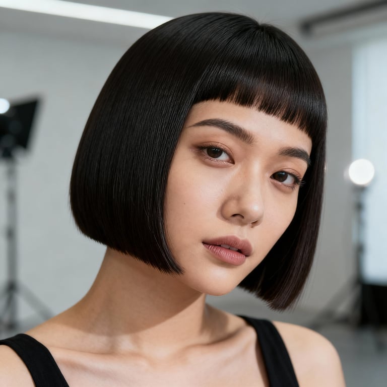 low taper fade straight hair on straight hair, low version.