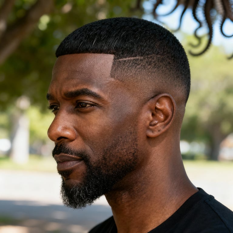 short octopus haircut on straight hair, low version.