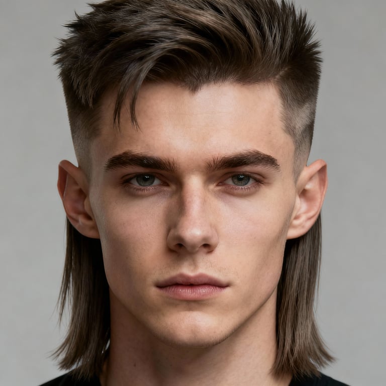 Wolf Cut hairstyle examples