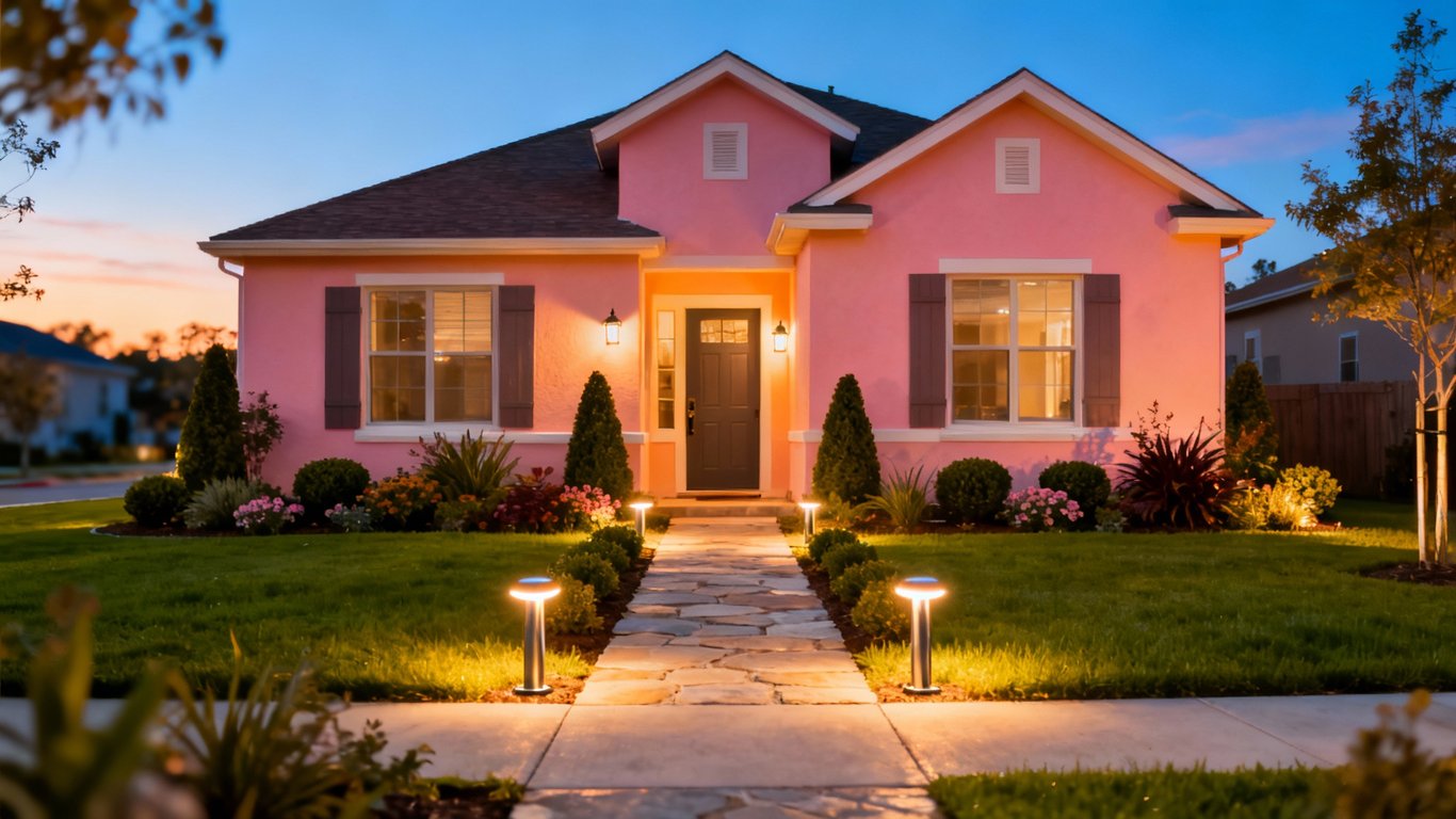 One click curb appeal - Feature illustration