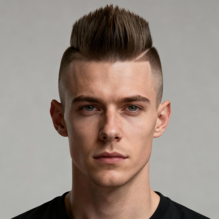 Mohawk Haircut style example