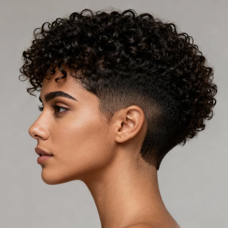 afro kinky human hair on straight hair, low version.