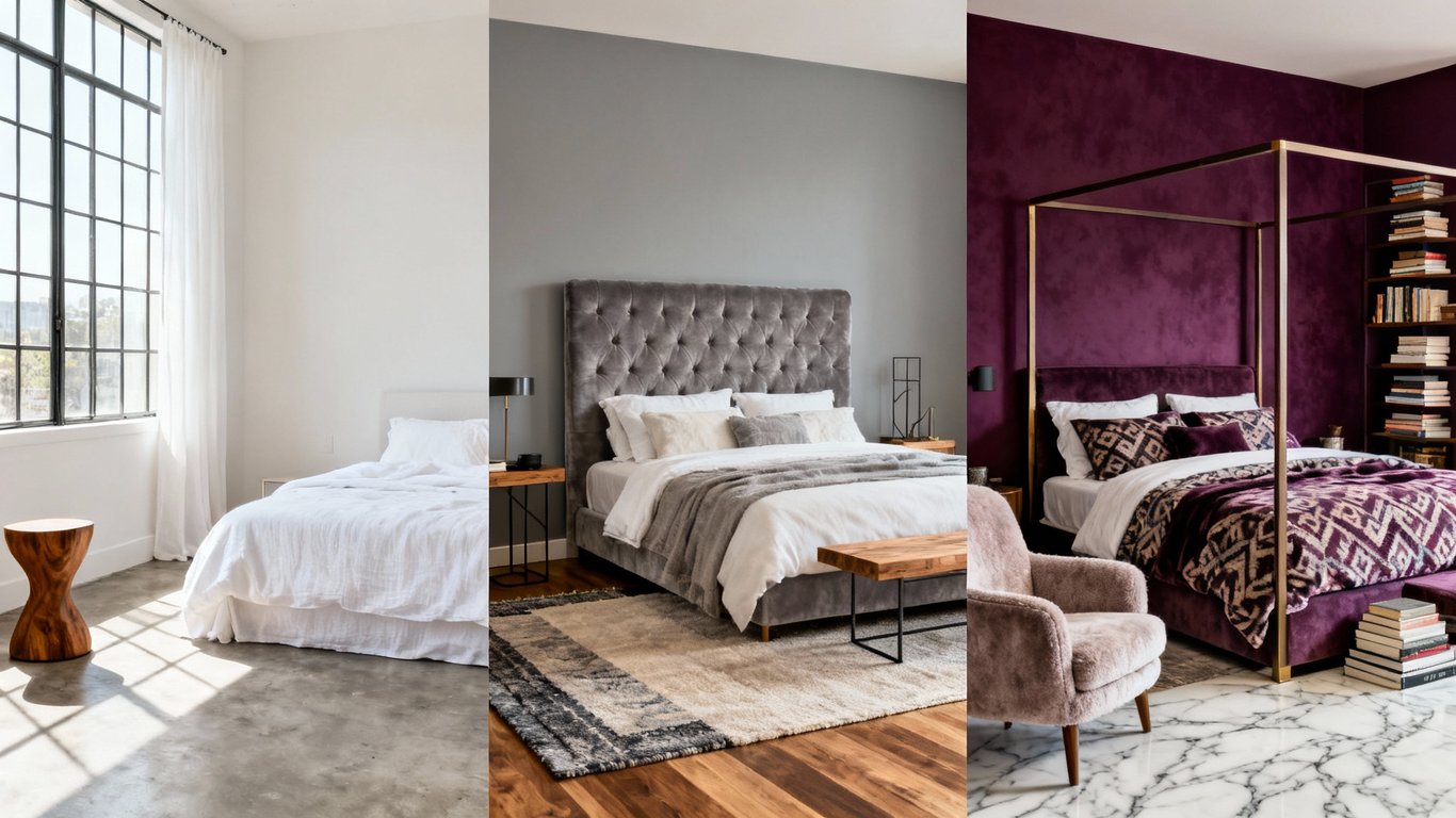 Photoreal bedroom concepts - Feature illustration