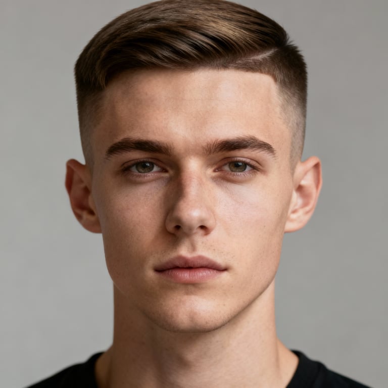 Short Butterfly Haircut style example