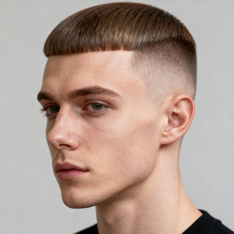 Short Jellyfish Haircut style example