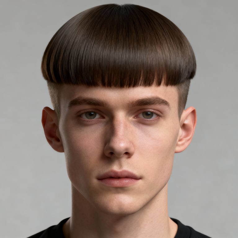 Hime Cut Hairstyle style example