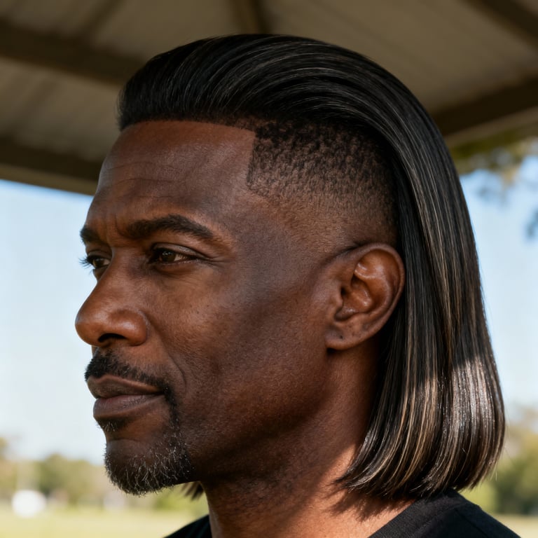 fine hair layered thin hair shoulder length haircut on straight hair, low version.