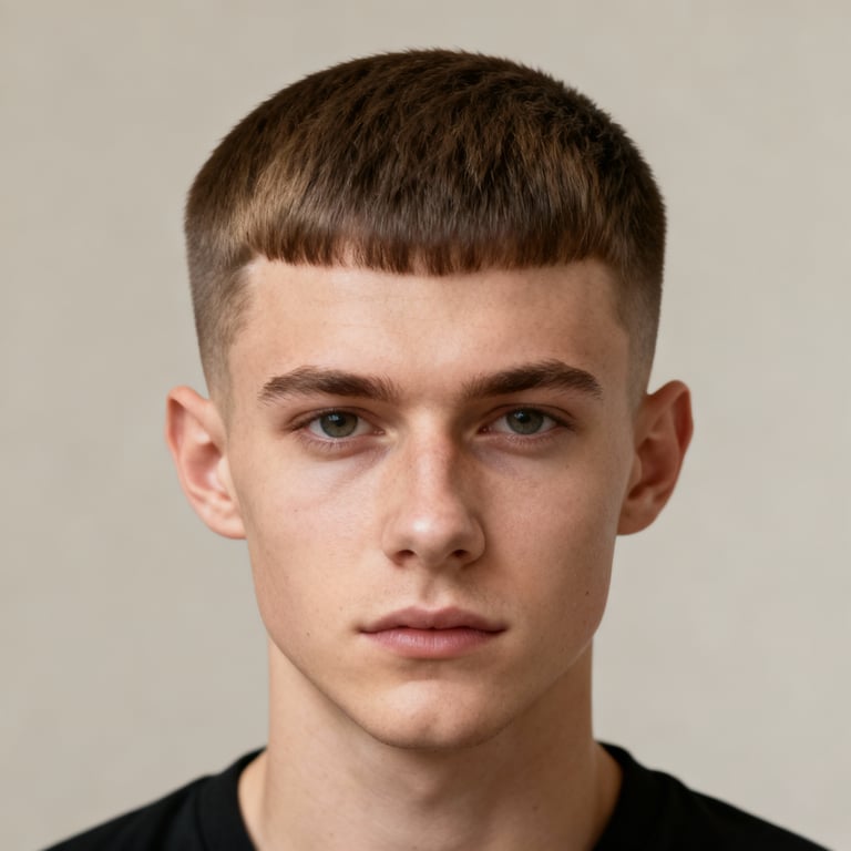 Crew Cut hairstyle examples