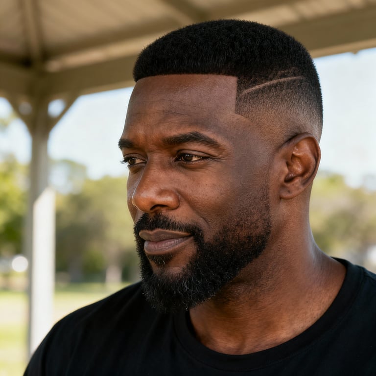 short octopus haircut on straight hair, low version.