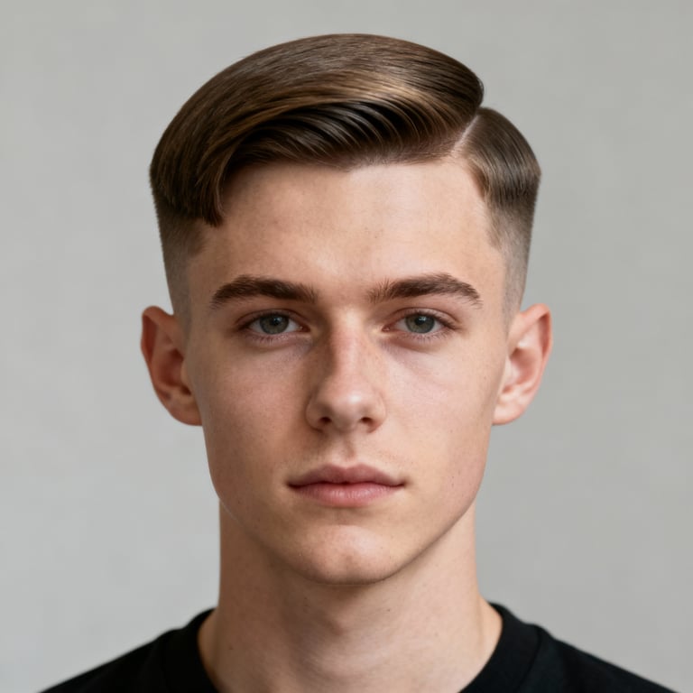 Ivy League Haircut Photo style example