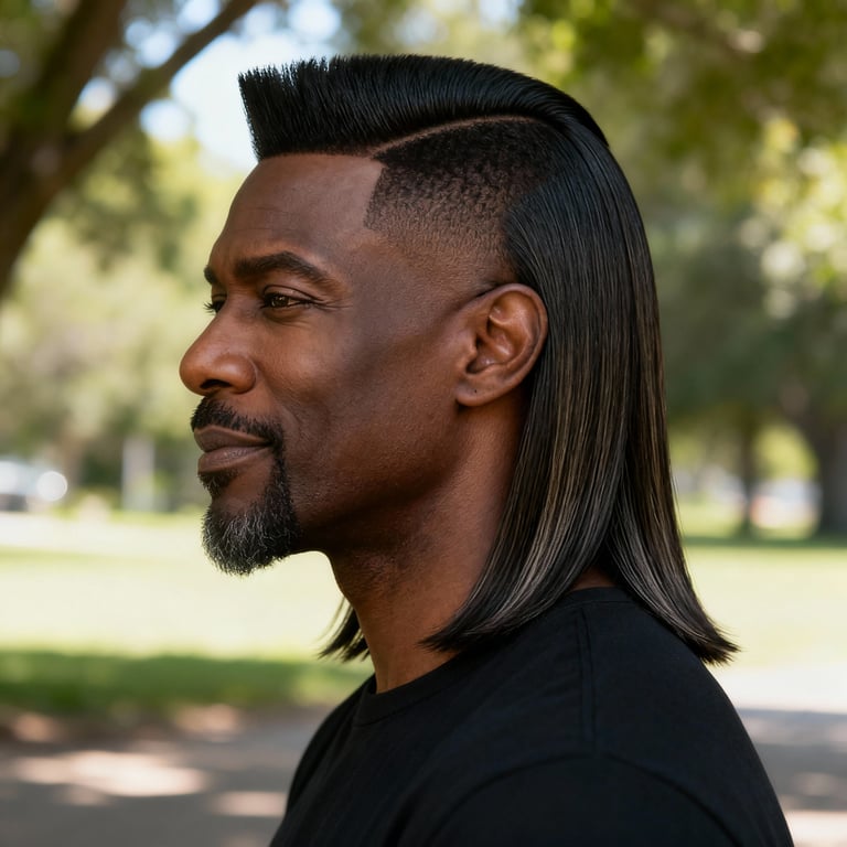 long v shape hair cut with layers on straight hair, low version.