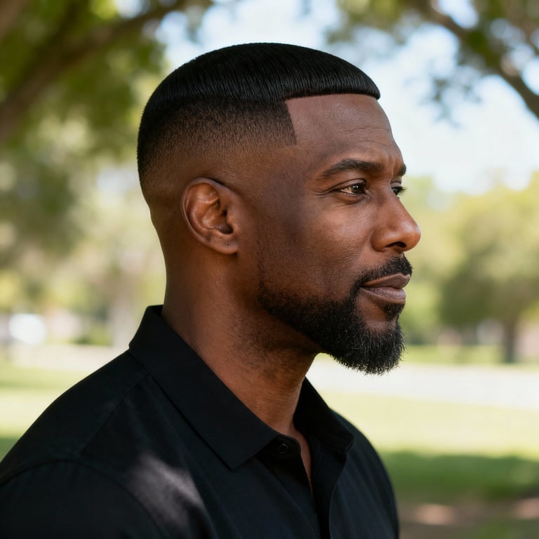 low maintenance ivy league haircut on straight hair, low version.