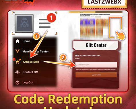 Login do Gift Center de Last Z Survival Shooter com UID