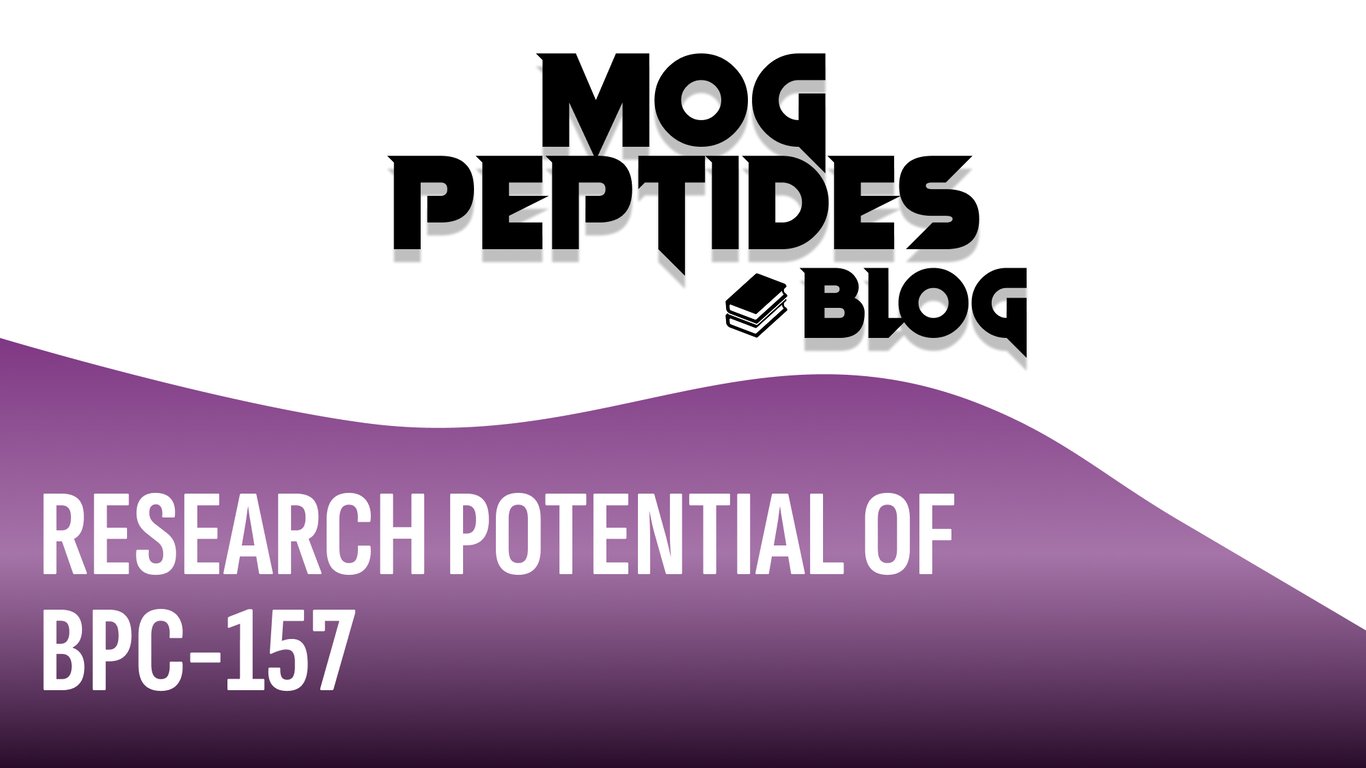 Research potential of BPC-157 — MOG Peptides