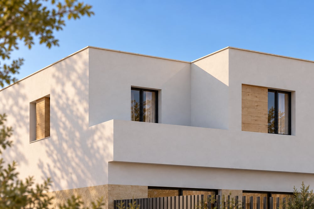 Visualización arquitectónica de la versión cerámica