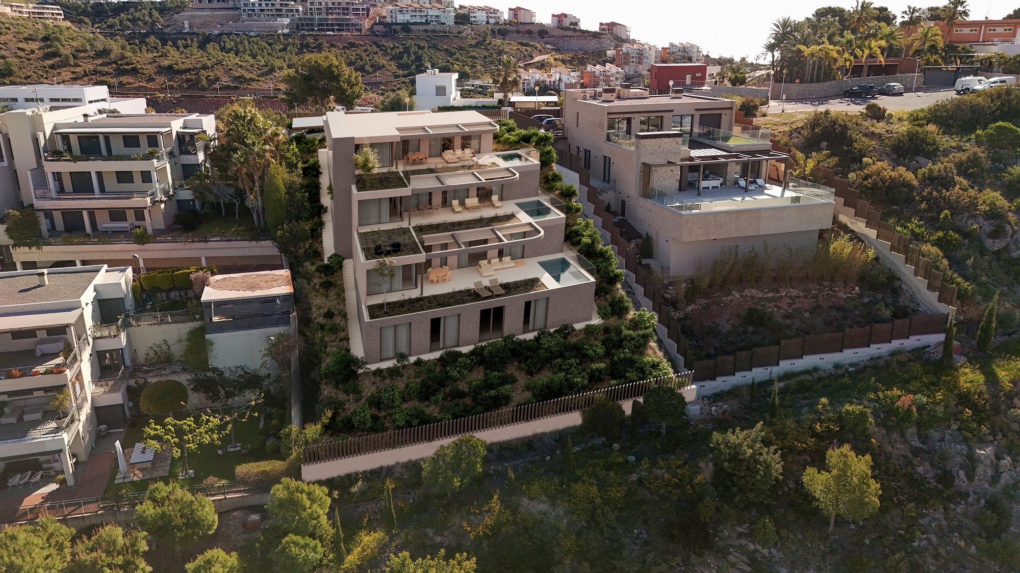 Arquitectura residencial exterior