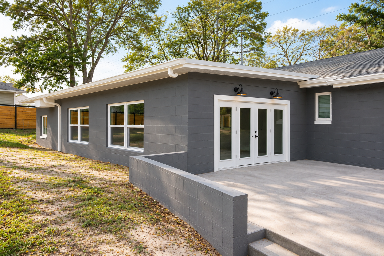 Completed porch-to-living-space conversion in Longwood, FL by Herrera Contractors