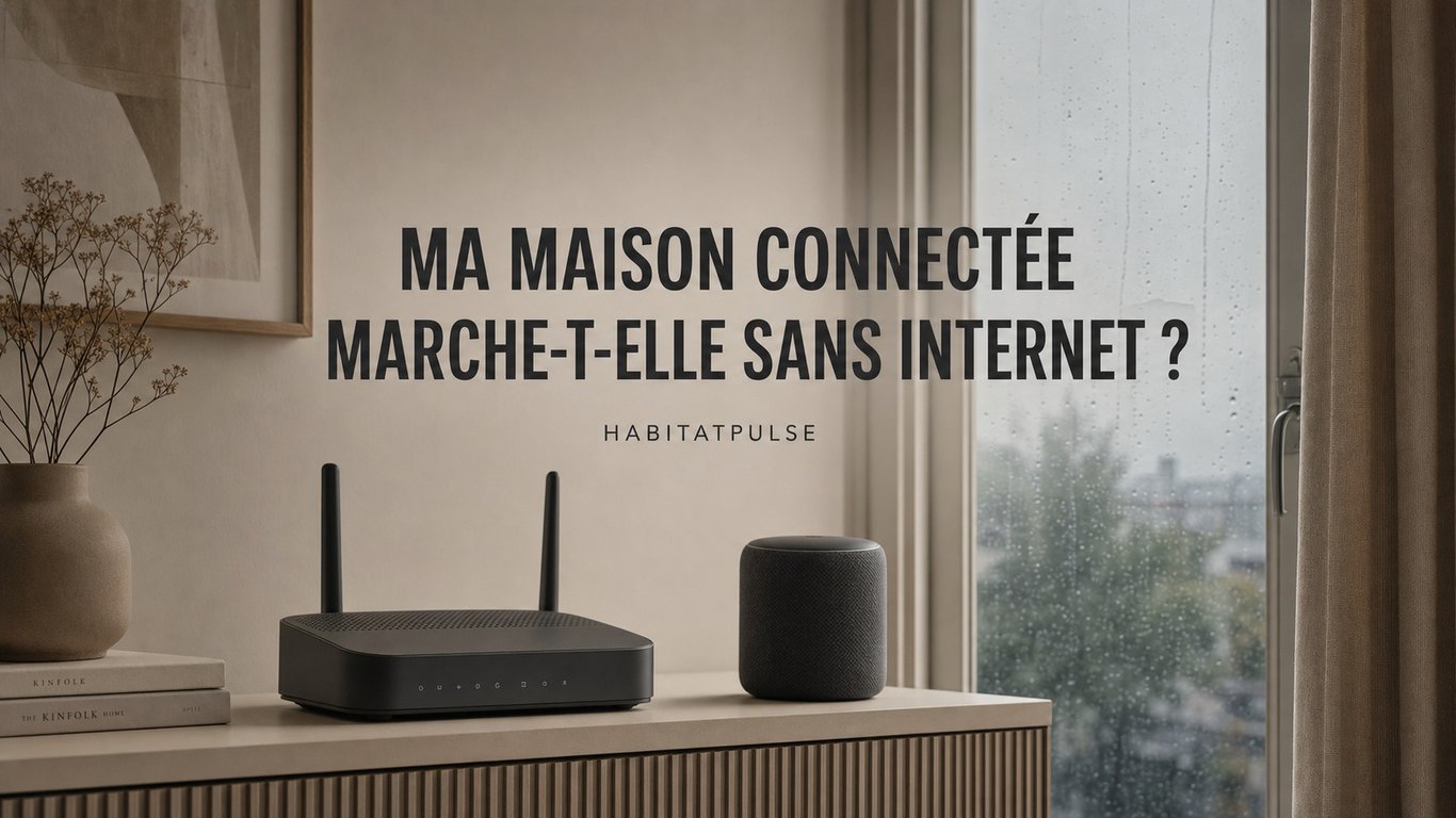 Domotique sans internet : comment gérer votre maison connectée en cas de coupure ?