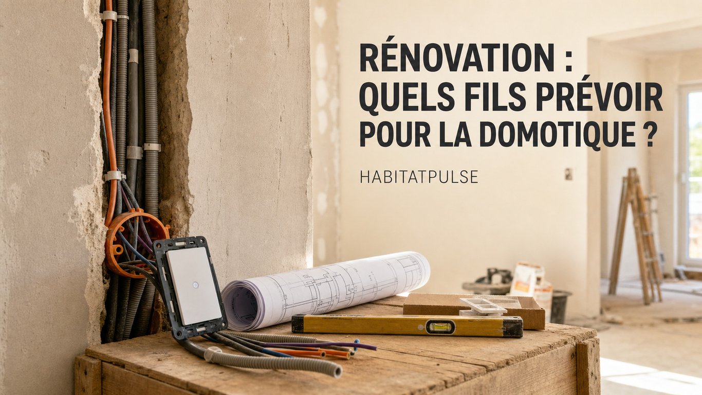 Préfilage domotique lors d'une rénovation : ce qu'il faut absolument prévoir avant de fermer les murs