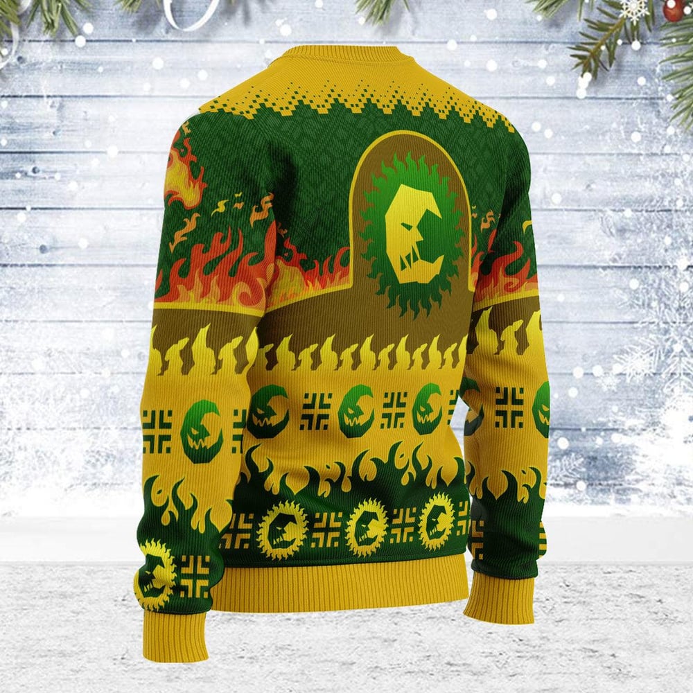 Bad Moon Orks Iconic Ugly Christmas Sweater