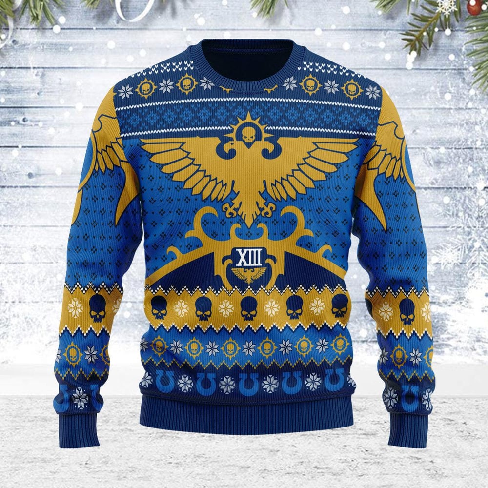 Declare Heresy Iconic Ugly Christmas Sweater