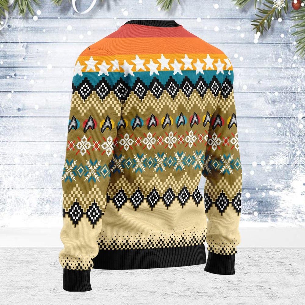 Starfleet Sweater Star Trek Ugly Christmas Sweater