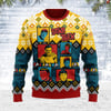 The Original Series Retro Character Squares Christmas Sweater Ob5Gf