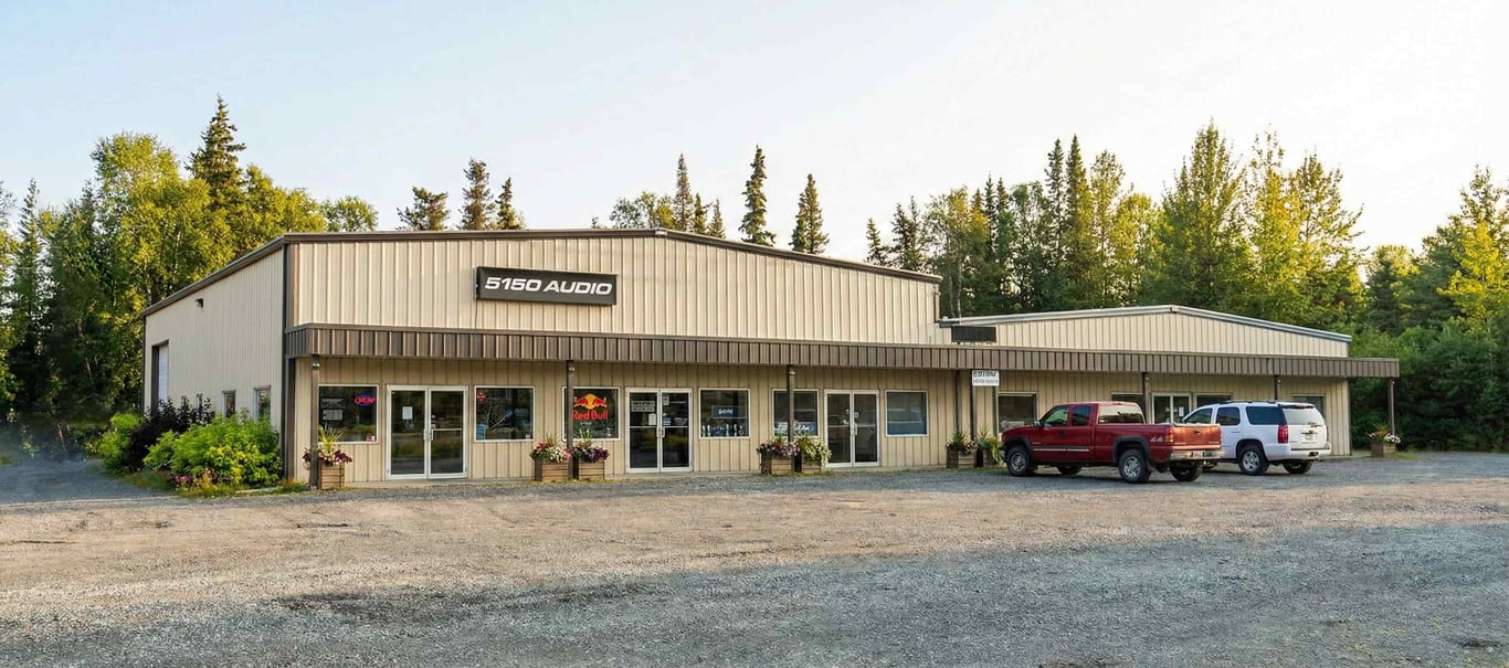 5150 Audio Shop Interior