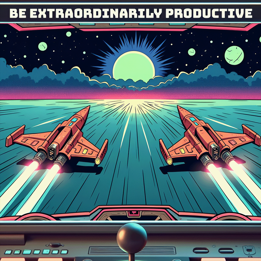 Cursor is My Copilot (Spaceship Edition) - Black Tee - 3