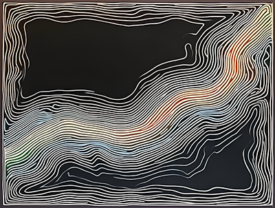 line art representing the AI transformation