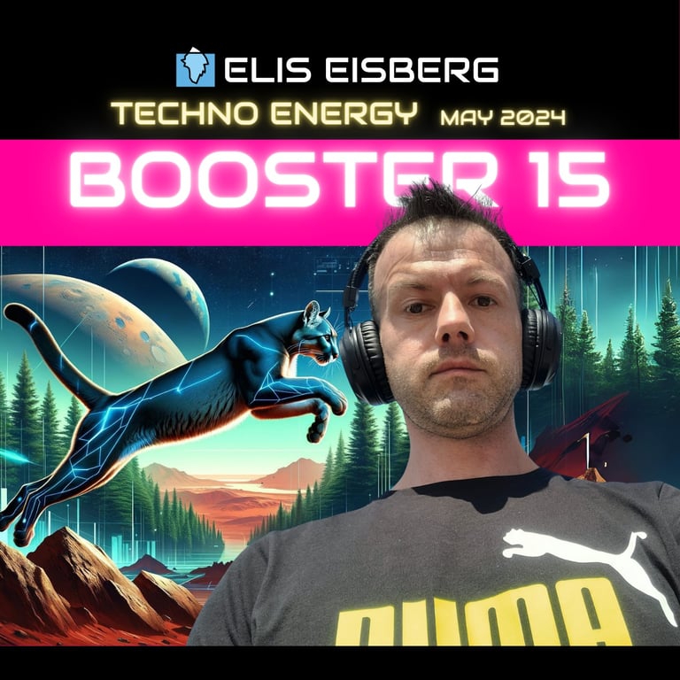 BIG CAT TECHNO - 04 LIVE MIX MAY 2024 - TECHNO BOOSTER 15 cover image
