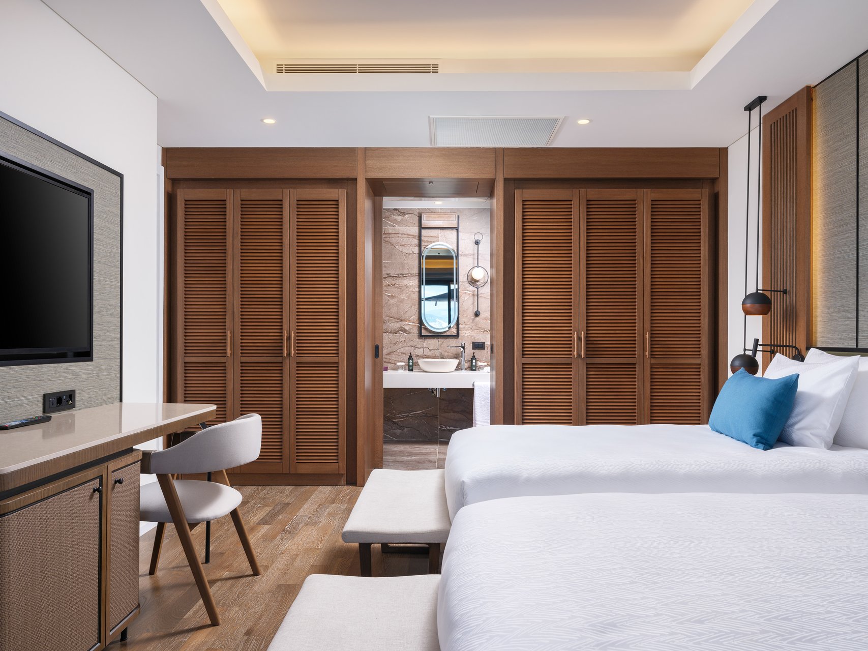 Penthouse Suite mit 2 Schlafzimmern - Meerblick