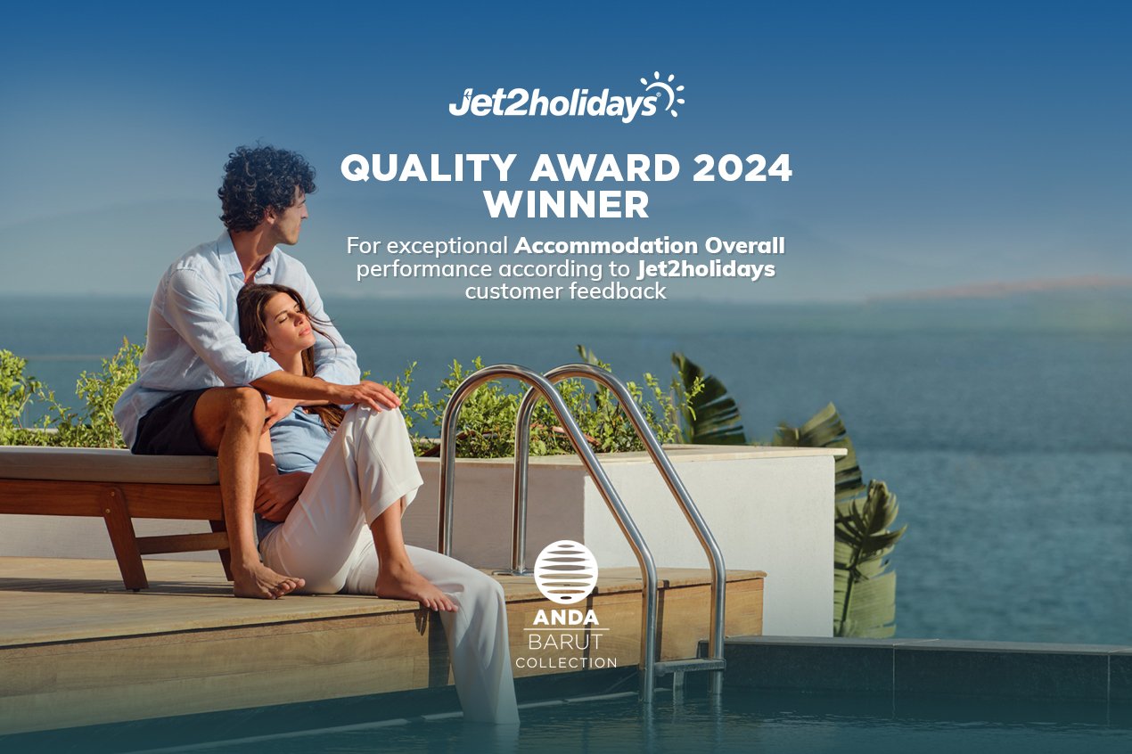 Anda Barut Collection Received the Jet2holidays Quality Awards 2024