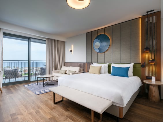 Deluxe-Doppelzimmer mit Meerblick 4 Zimmer