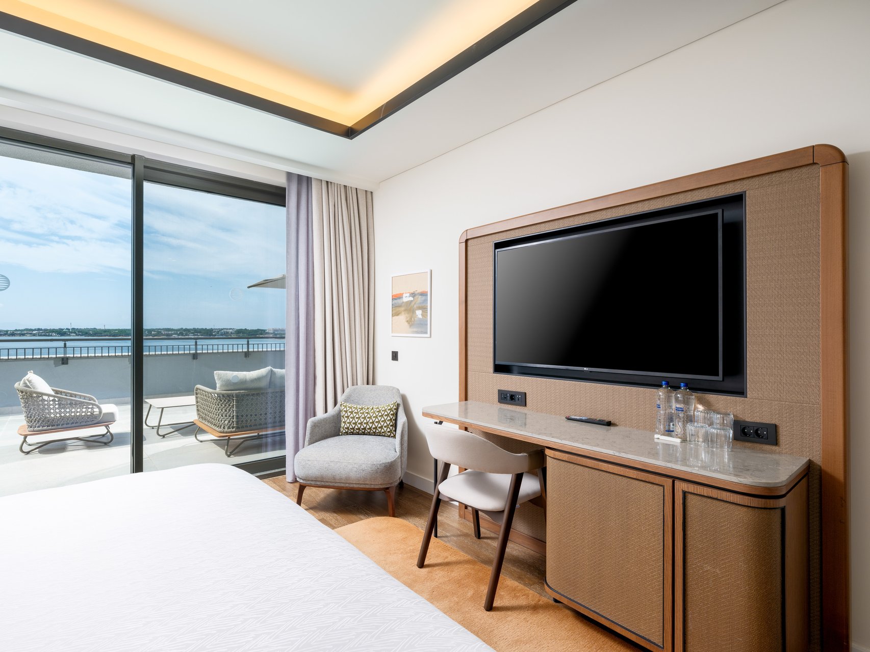 Penthouse Süit 2 Yatak Odalı, Özel Havuzlu - Deniz Manzaralı