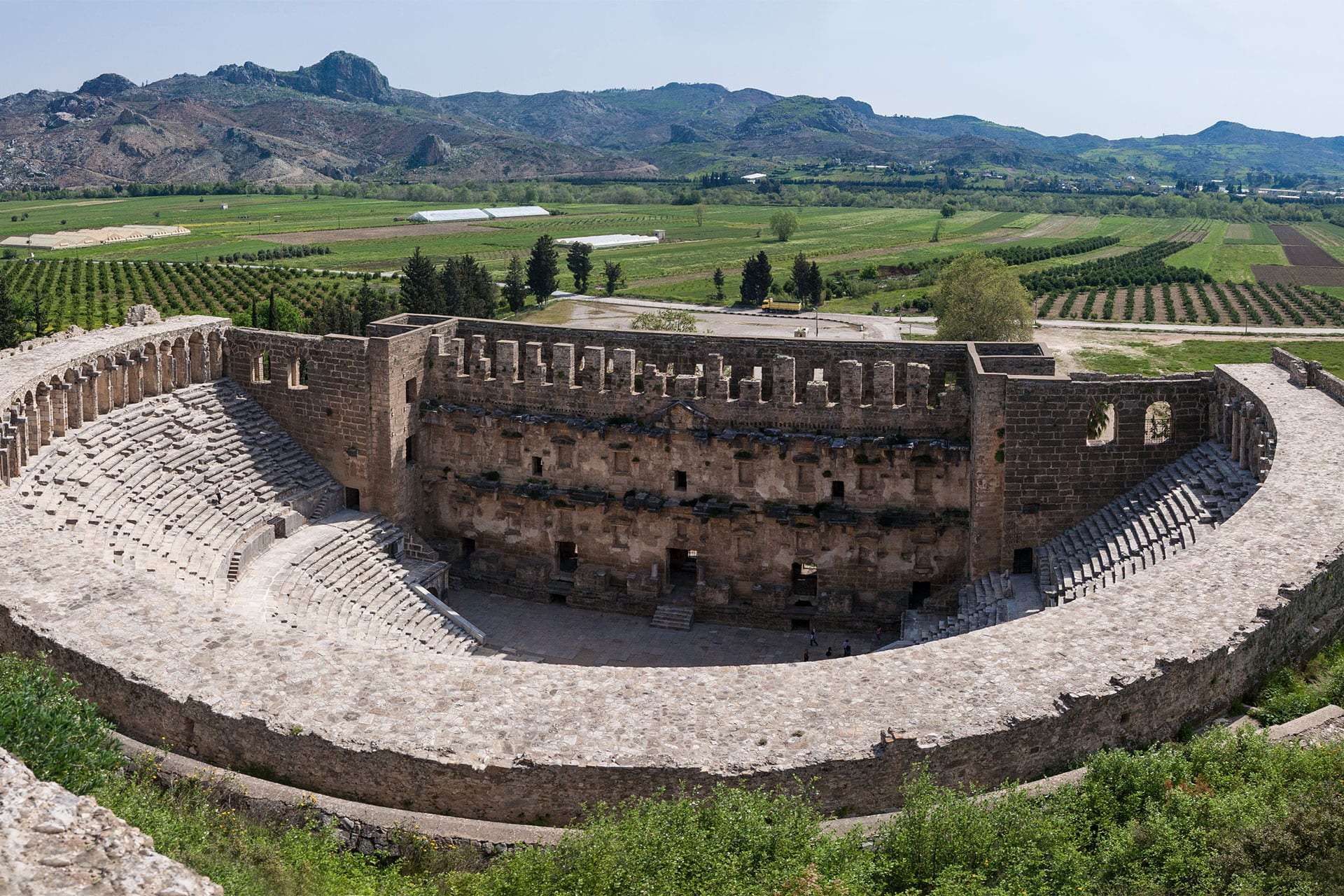 Aspendos Antike Stadt