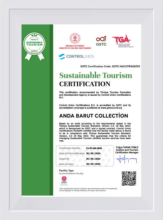 Sustainable Tourism Certificate