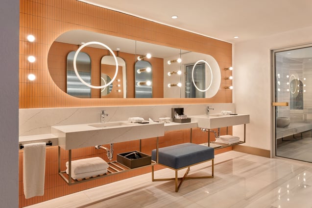 Номер Penthouse Suite с турецкой баней и джакузи