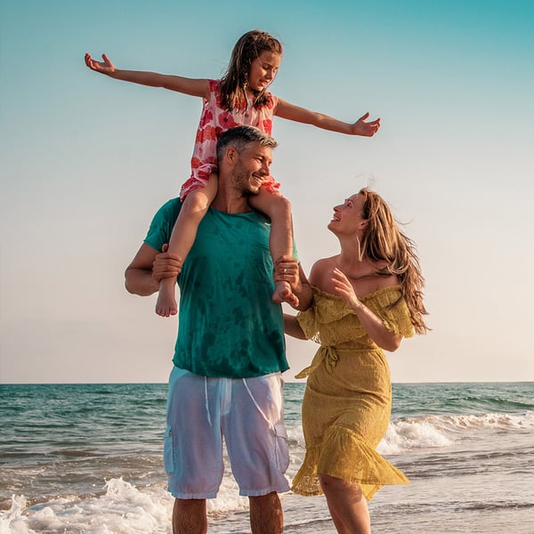 Spend time at the beach.