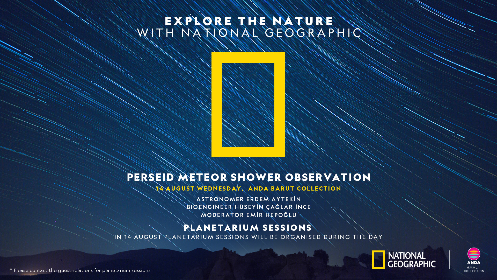 Perseid Meteor Shower Anda Barut Collection