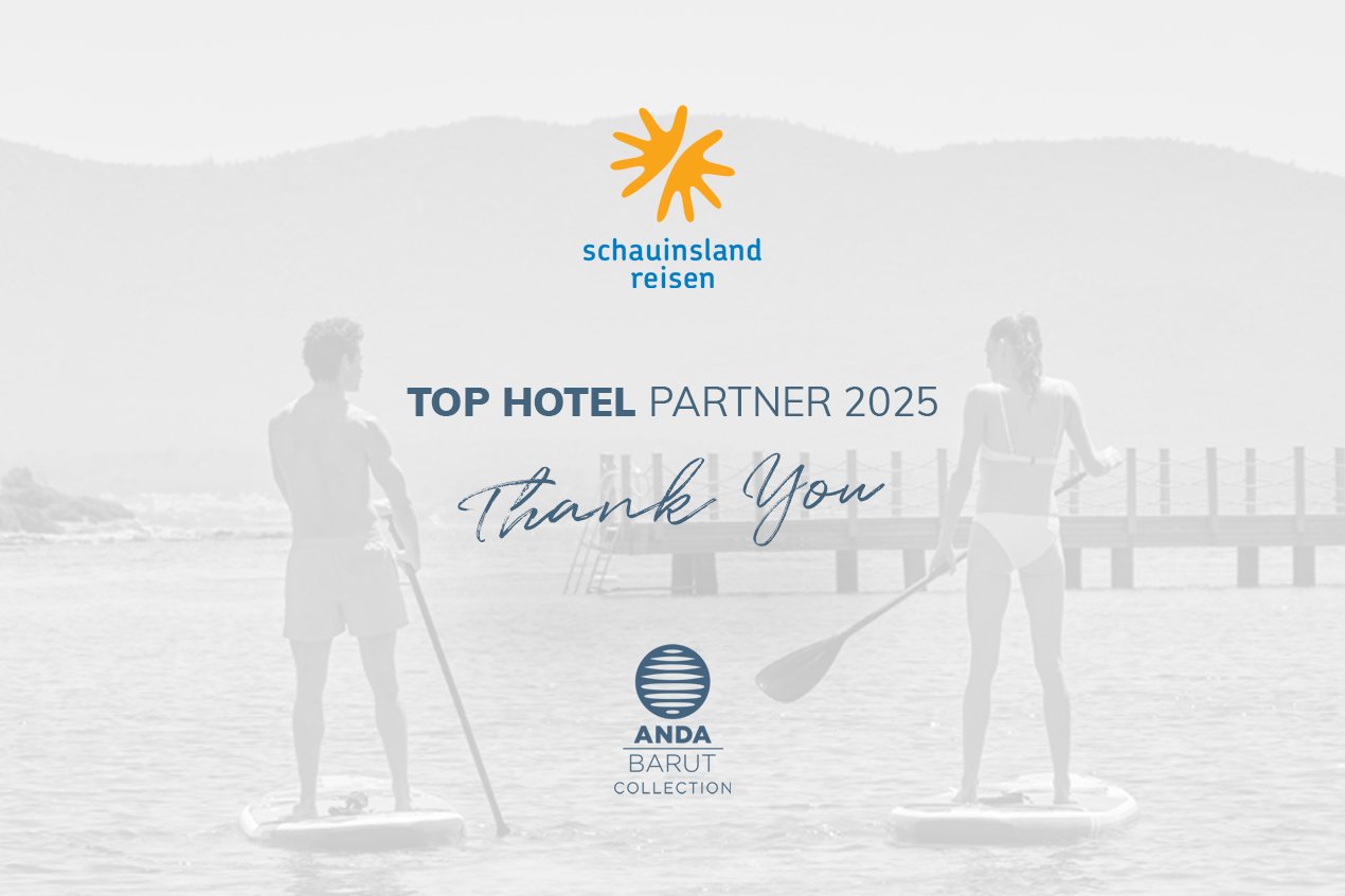 Anda Barut Collection has Received Schauinsland Reisen Top Hotel Partner 2025 Awards