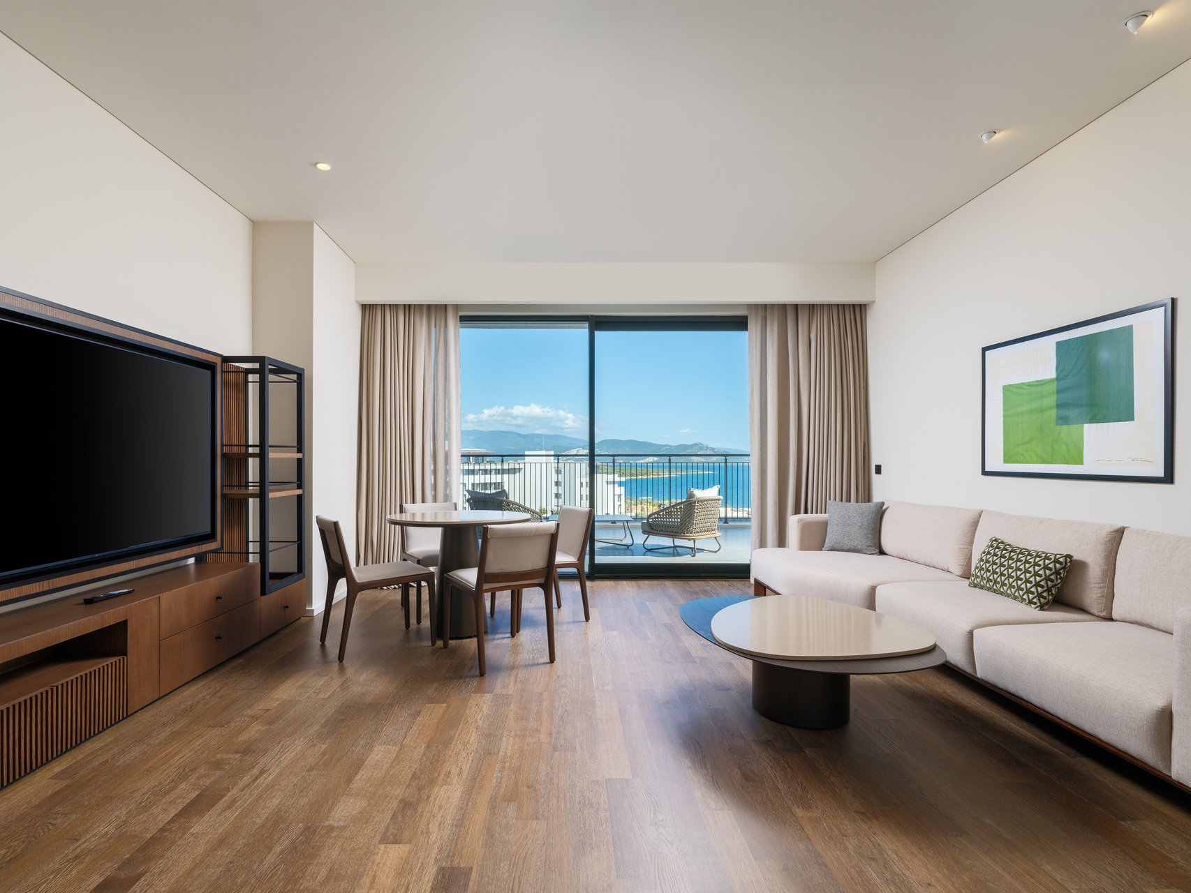 Penthouse Suite mit 2 Schlafzimmern - Meerblick