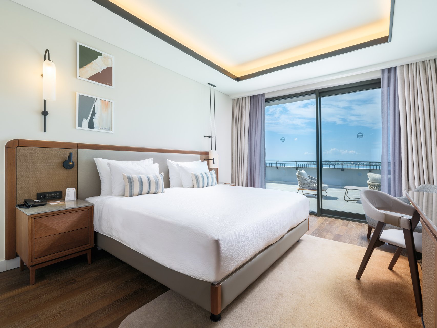 Penthouse Süit 2 Yatak Odalı, Özel Havuzlu - Deniz Manzaralı