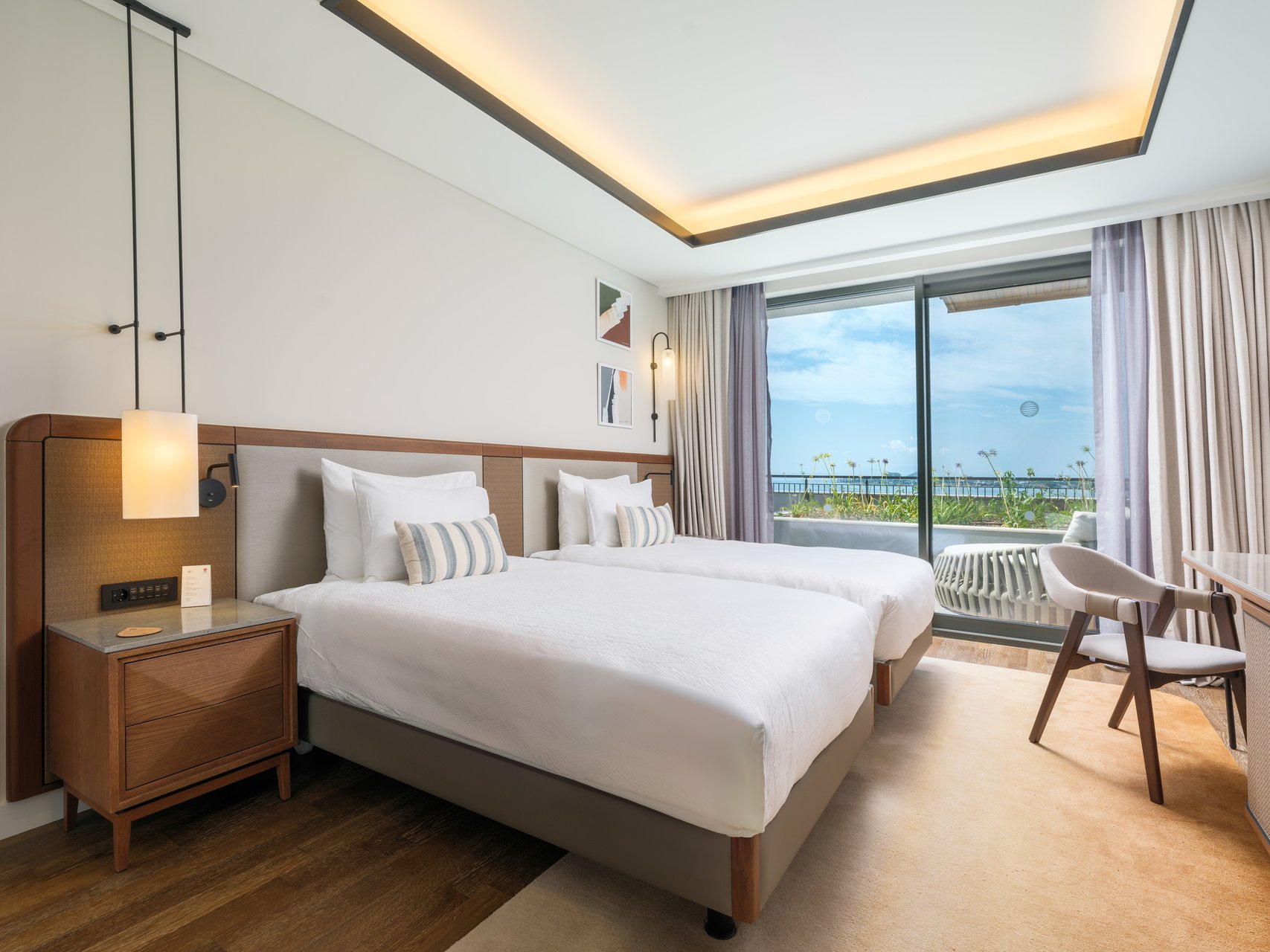 Penthouse Süit 2 Yatak Odalı, Özel Havuzlu - Deniz Manzaralı
