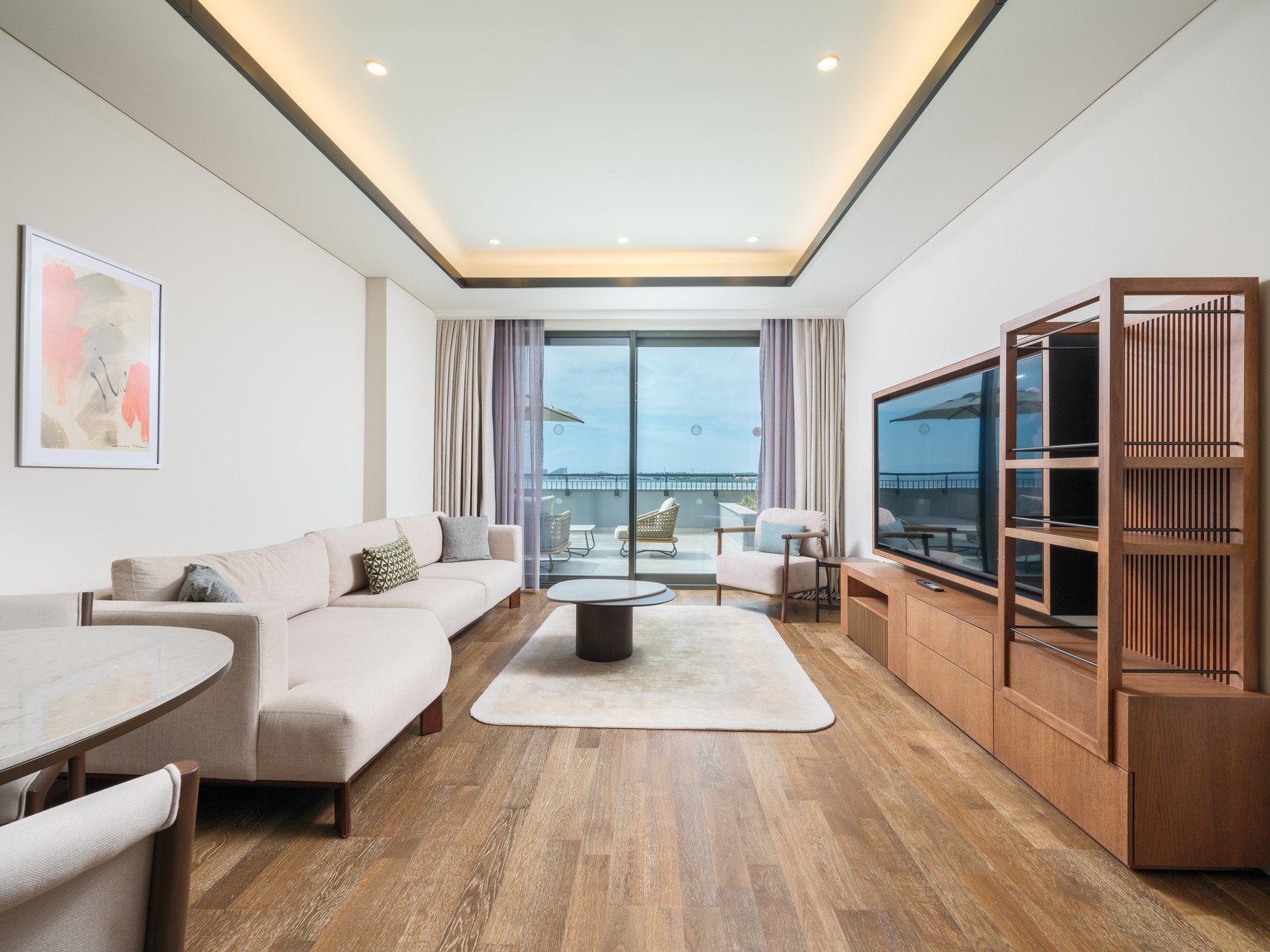 Penthouse Süit 2 Yatak Odalı, Özel Havuzlu - Deniz Manzaralı